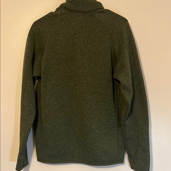 Patagonia Olive Quarter-Zip Fleece unisex. Size small excellent condition - Picture 5 of 5